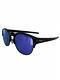 Oakley Mens 9394 Latch Key Semi Rimless Sunglasses, Matte Black/violet Iridium