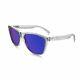 Oakley Mens Frogskins 24-305 Iridium Cat Eye Sunglasses, Polished, 55mm