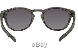 Oakley Mens Latch Sunglasses Eyewear Woodgrain Prizm Daily Polarized Clip -NEW
