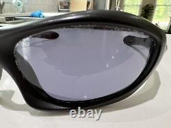 Oakley Monster Dog Jet Black Sunglasses Black Iridium Made In USA