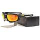 Oakley Ocp Jawbone Matte Black Fire Iridium Custom Made Mens Sports Sunglasses