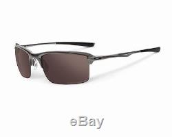 Oakley OO4071-03 WIRETAP POLARIZED Cement Black Iridium Mens Sunglasses
