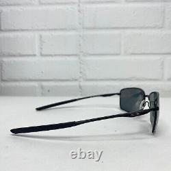Oakley OO4075-05 Sunglasses Eyeglasses Frames Square Wire Black Wrap 60-17-130