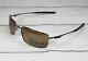 Oakley Oo4075-14 Square Wire Tungsten Prizm Tungs Polarized 60 Mm Sunglasses