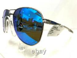 Oakley OO4147-0357 New Gunmetal/ Blue Mirrored CONTRAIL Sunglasses