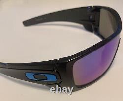 Oakley OO9101 Batwolf Shield Men's Sunglasses Polished Black/Prizm Sapphire