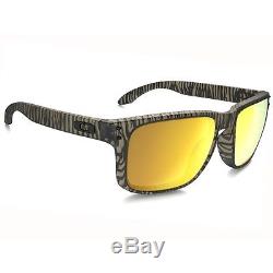 Oakley OO9102-99 URBAN JUNGLE HOLBROOK Matte Sepia 24k Iridium Mens Sunglasses