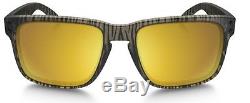 Oakley OO9102-99 URBAN JUNGLE HOLBROOK Matte Sepia 24k Iridium Mens Sunglasses
