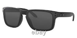 Oakley OO9102 Sunglasses Men Matte Black Square 55mm New 100% Authentic