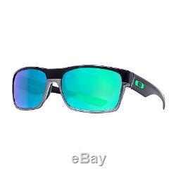 Oakley OO9189-04 Mens Twoface Rectangular Sunglasses Jade Iridium