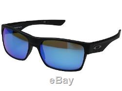Oakley OO9189-35 Men's Polarized Sapphire Iridium Twoface Rectangle Sunglasses