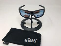 Oakley OO9236-19 POLARIZED PRIZM VALVE Black with Deep H2O Mens Sunglasses