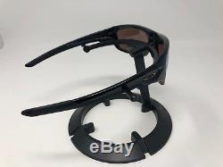 Oakley OO9236-19 POLARIZED PRIZM VALVE Black with Deep H2O Mens Sunglasses