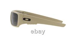 Oakley OO9253-1661 Ballistic Det Cord Desert Tan/Gray Anti-Fog Sunglasses