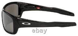 Oakley OO9263-4163 Men's Turbine Polished Black Frame / Prizm Black Polarized