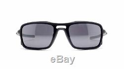 Oakley OO9266-01 SI Triggerman Matte Black Frame Black Iridium Lens Sunglasses