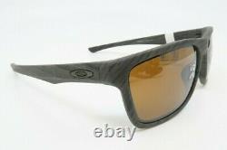 Oakley OO9334-2258 New Men's HOLSTON Woodgrain Polarized Sunglasses 58mm with case