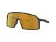 Oakley Oo9406-0537 Sutro Sunglasses Matte Carbon Frame With Prizm 24k Lens