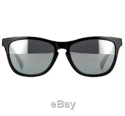 Oakley OO 2043-01 FROGSKIN LX Polished Black Grey Mens Sunglasses