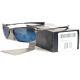 Oakley Oo 4071-02 Wiretap Carbon Frame Ice Iridium Lens Mens Wire Sunglasses New