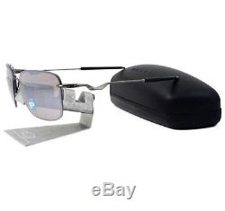 Oakley OO 4087-07 POLARIZED TAILHOOK Titanium Iridium Mens Wire Sunglasses