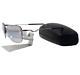 Oakley Oo 4087-07 Polarized Tailhook Titanium Iridium Mens Wire Sunglasses