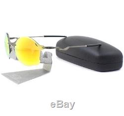 Oakley OO 4088-04 TAILEND Pewter Fire Iridium Mens Wire Collector Sunglasses