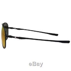 Oakley OO 4119-13 ELMONT M Satin Black with Prizm Ruby Mens Womens Sunglasses