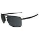 Oakley Oo 4124-01 Gauge 8 L Matte Black With Grey Mens Metal Frame Sunglasses