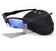 Oakley Oo 9009-13 Polarized Flak Jacket Xlj Matte Black Sapphire Mens Sunglasses
