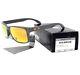 Oakley Oo 9102-74 Polarized Toxic Blast Holbrook Dark Grey Fire Mens Sunglasses