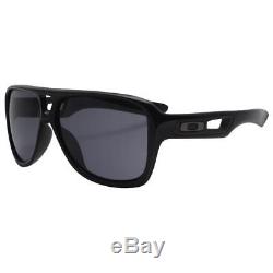 Oakley OO 9150-01 DISPATCH II 2 Polished Black Grey Mens Sport Sunglasses