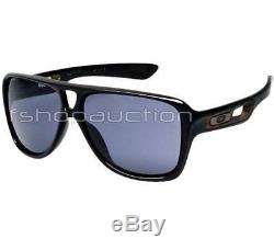 Oakley OO 9150-01 DISPATCH II 2 Polished Black Grey Mens Sport Sunglasses New