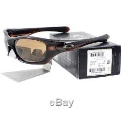 Oakley OO 9161-08 POLARIZED PIT BULL Polished Rootbeer Bronze Mens Sunglasses