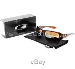 Oakley OO 9173-03 BIG TACO Polished Rootbeer Tungsten Iridium Mens Sunglasses