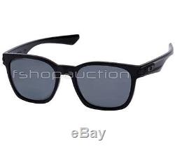 Oakley OO 9175-07 POLARIZED GARAGE ROCK Polished Black Grey Mens Sunglasses New