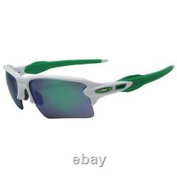 Oakley OO 9188-63 59 Flak 2.0 XL Polished White Jade Iridium Sports Sunglasses