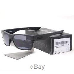 Oakley OO 9189-05 TWOFACE Matte Steel Frame with Grey Lens Mens Sunglasses
