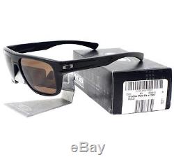 Oakley OO 9199-04 BREADBOX Matte Black Frame Dark Bronze Mens Sports Sunglasses