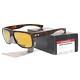 Oakley Oo 9199-05 Polarized Breadbox Tortoise 24k Iridium Mens Sports Sunglasses