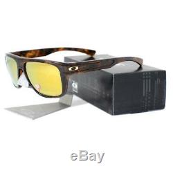 Oakley OO 9199-05 Polarized Breadbox Tortoise 24K Iridium Lens Mens Sunglasses