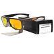 Oakley Oo 9199-28 Polarized Toxic Blast Breadbox Dark Grey Fire Mens Sunglasses