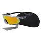 Oakley Oo 9208-02 Radar Ev Path Silver Fire Iridium Lens Mens Sport Sunglasses