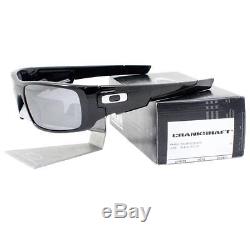 Oakley OO 9239-01 CRANKSHAFT Polished Black Iridium Lens Mens Sports Sunglasses