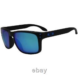 Oakley OO 9244-19 Polarized Holbrook Matte Black Prizm Sapphire Mens Sunglasses