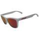 Oakley Oo 9245-44 Asian Fit Frogskins Polished White With Ruby Iridium Sunglasses