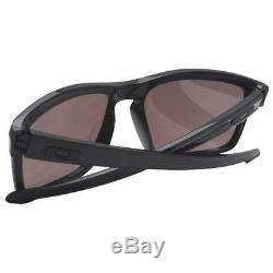 Oakley OO 9262-07 POLARIZED SLIVER Polished Black Prizm Daily Mens Sunglasses
