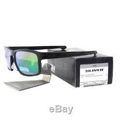 Oakley OO 9262-38 Polarized Sliver Black with Prizm Shallow H2O Mens Sunglasses