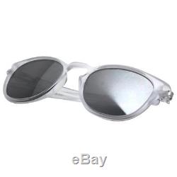 Oakley OO 9265-04 LATCH Matte Clear Frame Black Iridium Lens Mens Sunglasses