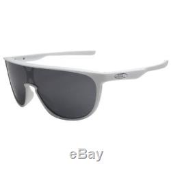 Oakley OO 9318-02 TRILLBE Matte White Black Iridium Mirror Lens Mens Sunglasses